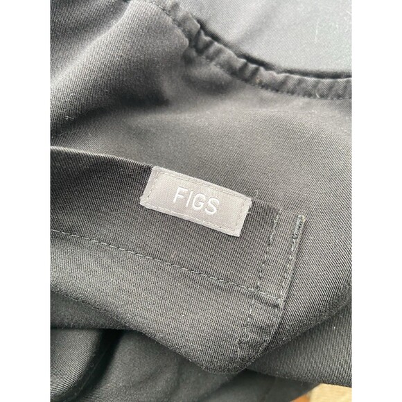 Figs Womens High Waisted Yola Skinny Scrub Pants Size XS Black Healthcare Nurse - Picture 7 of 14